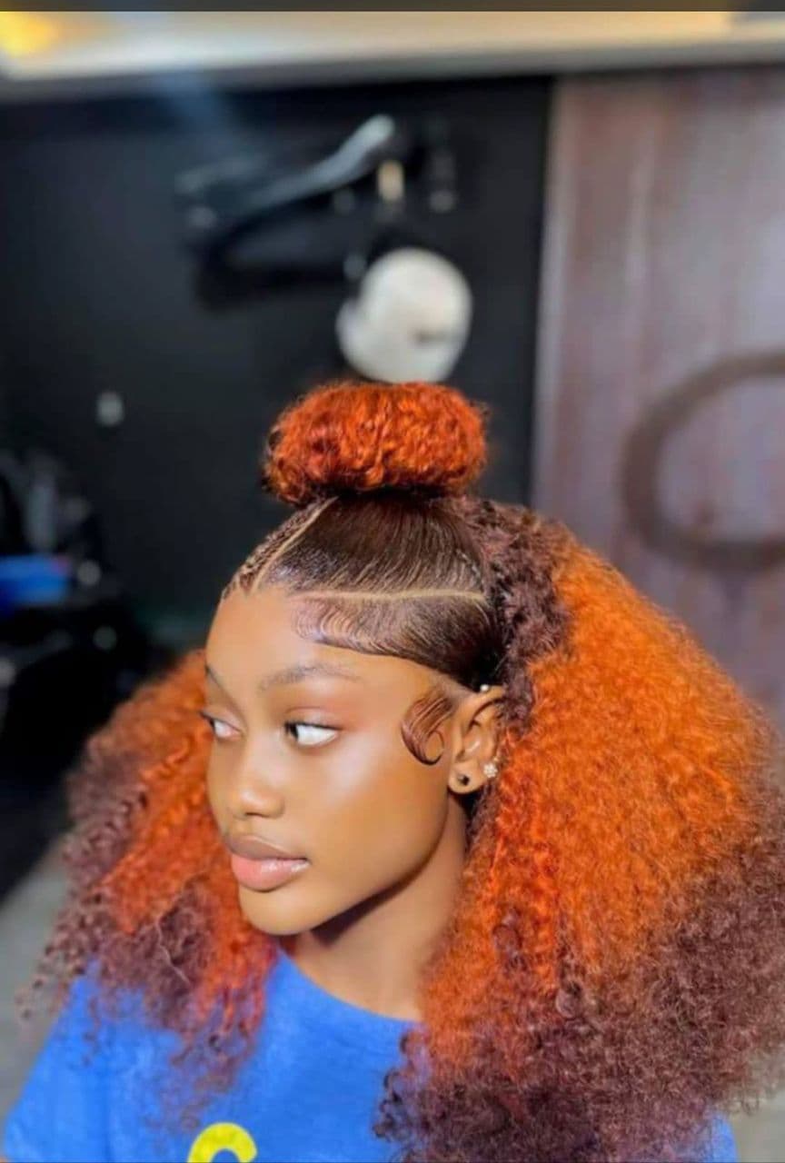 Pixel curl Piano orange 16 inch